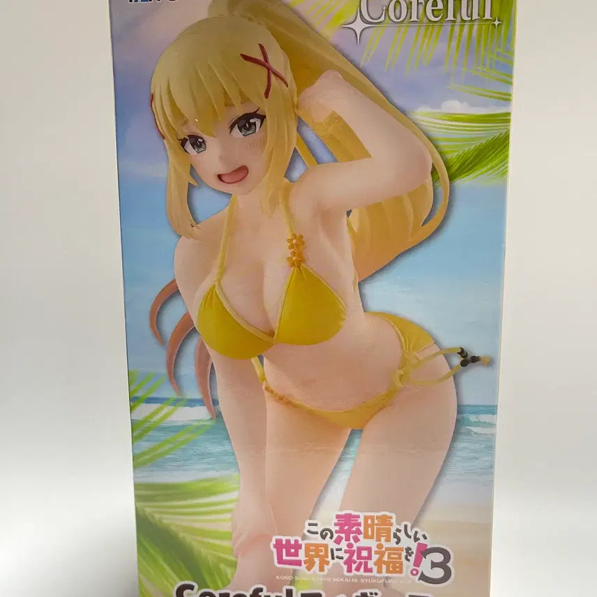 [BUNJANG] Taito Konosuba Darkness Swimsuit Figure / (미개봉 정품)이멋진세계의축복을 코노스바 다크니스 수영복피규어 최저가할인