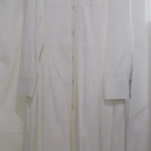 [BUNJANG] MINJUKIM Pleated Shirt Dress / 새상품 MINJUKIM 아카이브상품 (Off White)