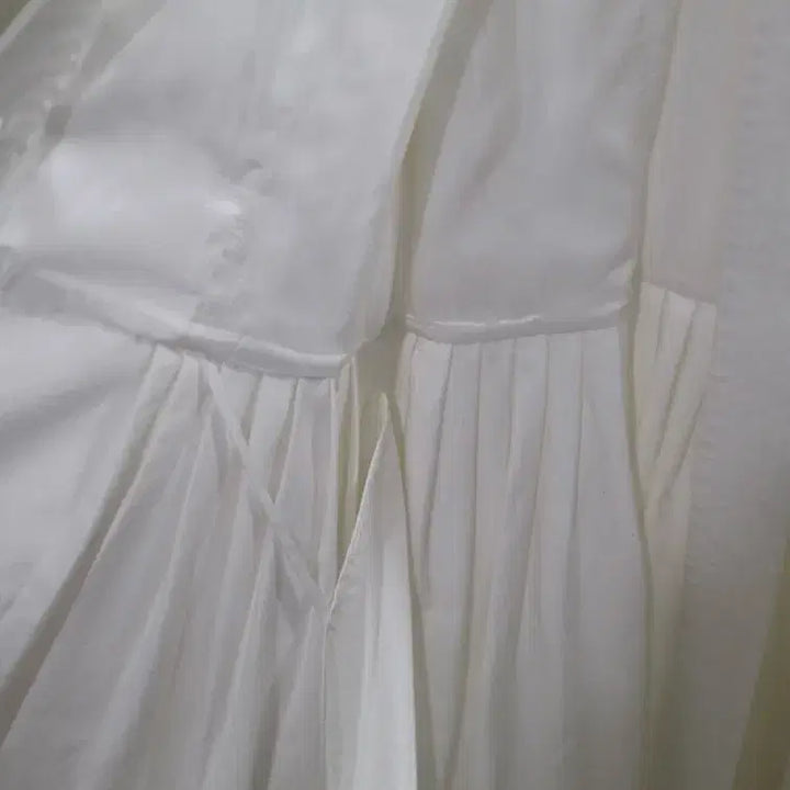 [BUNJANG] MINJUKIM Pleated Shirt Dress / 새상품 MINJUKIM 아카이브상품 (Off White)