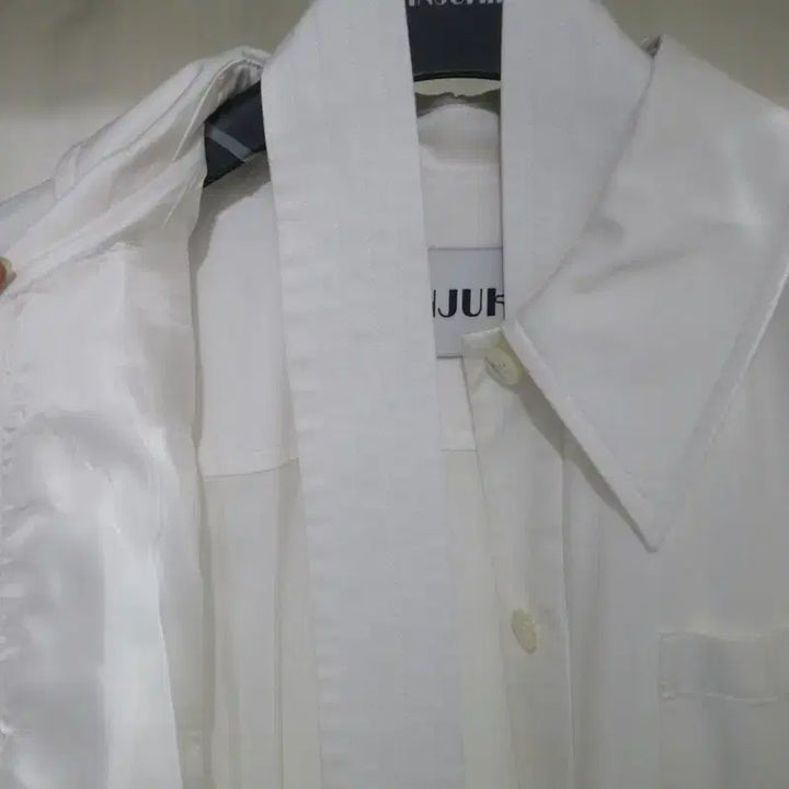 [BUNJANG] MINJUKIM Pleated Shirt Dress / 새상품 MINJUKIM 아카이브상품 (Off White)