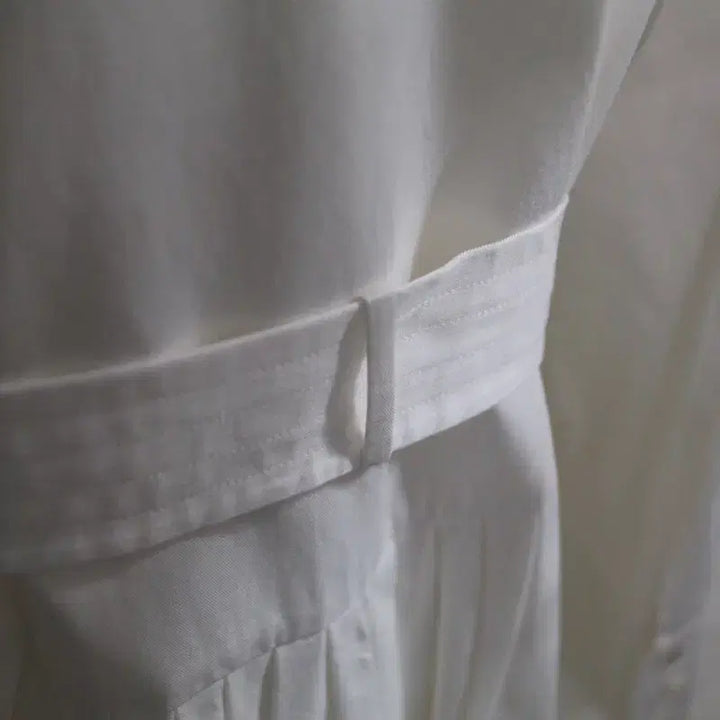 [BUNJANG] MINJUKIM Pleated Shirt Dress / 새상품 MINJUKIM 아카이브상품 (Off White)