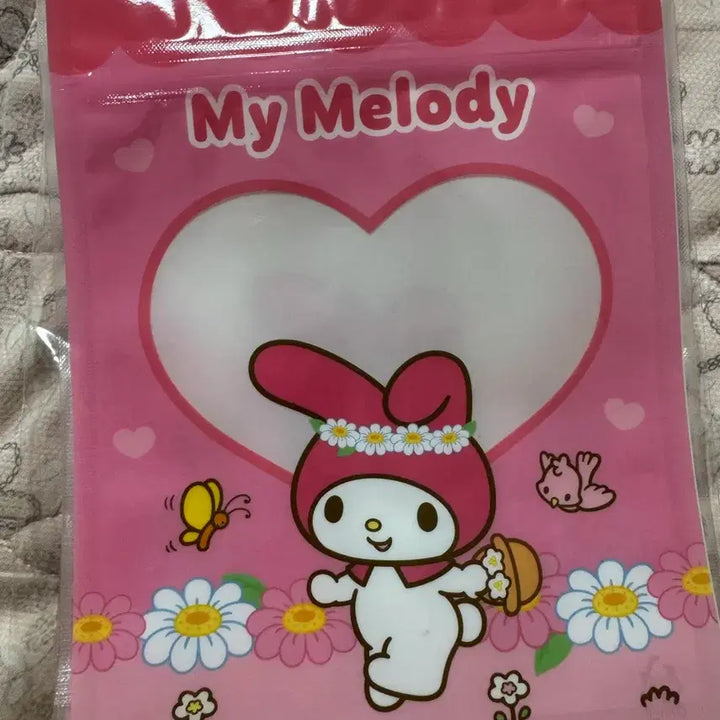 [SOLD OUT] (새상품) 마이멜로디 지퍼백 12개(다이소제품 아님)