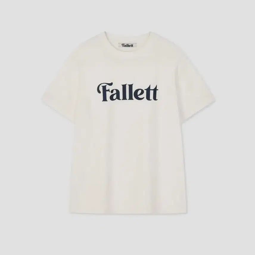 [SOLD OUT] 팔렛 스토리 로고 에센셜 반팔티 화이트