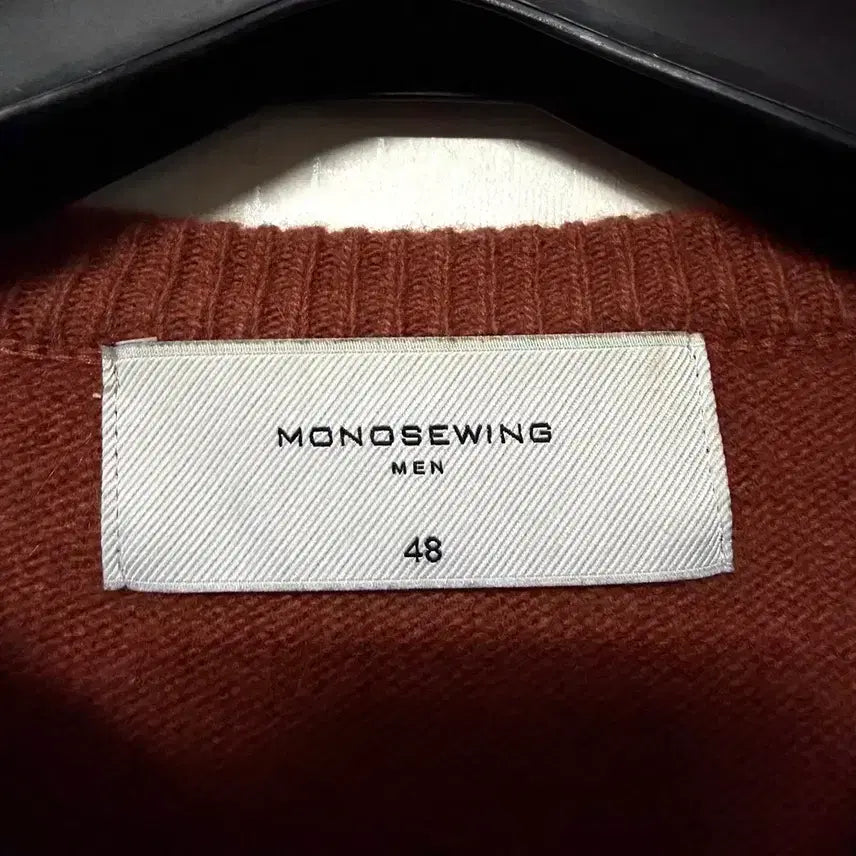 [BUNJANG] Mono Sewing Wool Cashmere Knit Sweater / [L-XL]모노소잉 울 캐시미어 니트 스웨터 48