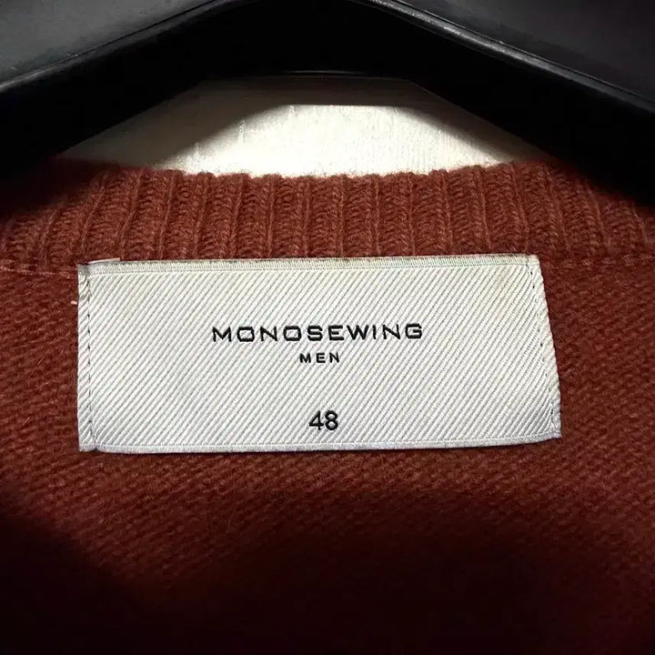[BUNJANG] Mono Sewing Wool Cashmere Knit Sweater / [L-XL]모노소잉 울 캐시미어 니트 스웨터 48