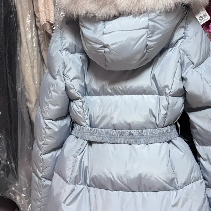[BUNJANG] Sistina Duck Down Belted Short Padding Jacket / 새상품/시스티나 백화점 브랜드/오리털 하프기장 벨트숏패딩