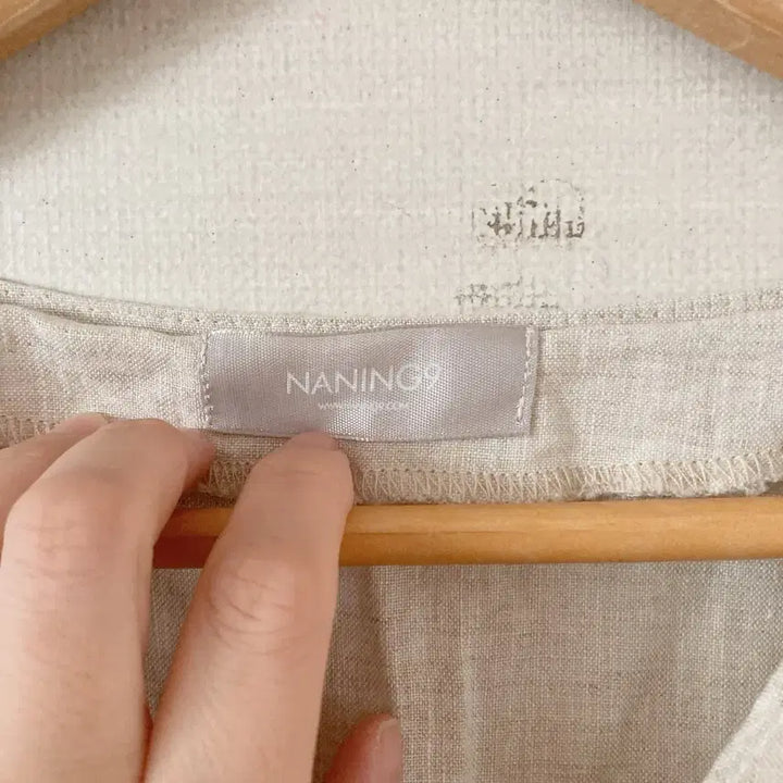 [BUNJANG] V-Neck Linen Dress / 브이넥 린넨원피스
