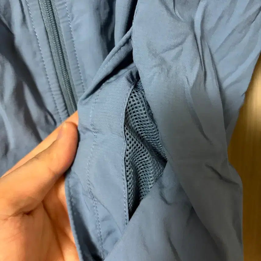 [SOLD OUT] (민트급) 유니클로 바람막이 블루 M 사이즈