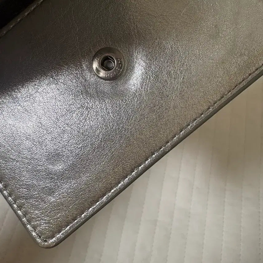 [BUNJANG] Matinkim Silver Card Wallet / Matinkim 은색 카드지갑 반지갑