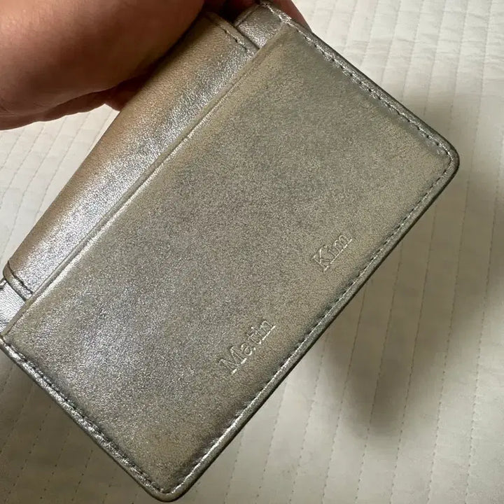 [BUNJANG] Matinkim Silver Card Wallet / Matinkim 은색 카드지갑 반지갑