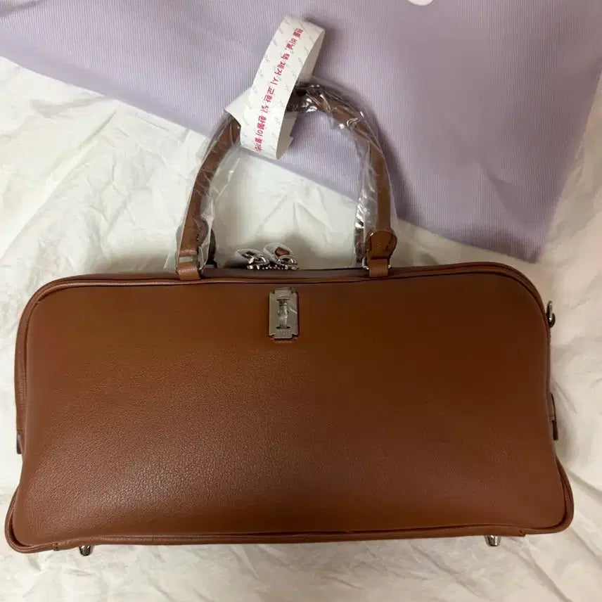 [BUNJANG] Vunque Toque Square Tote S Brown Tote Bag / 분크 Toque Square Tote S (토크 스퀘어 토트 스몰 브라운