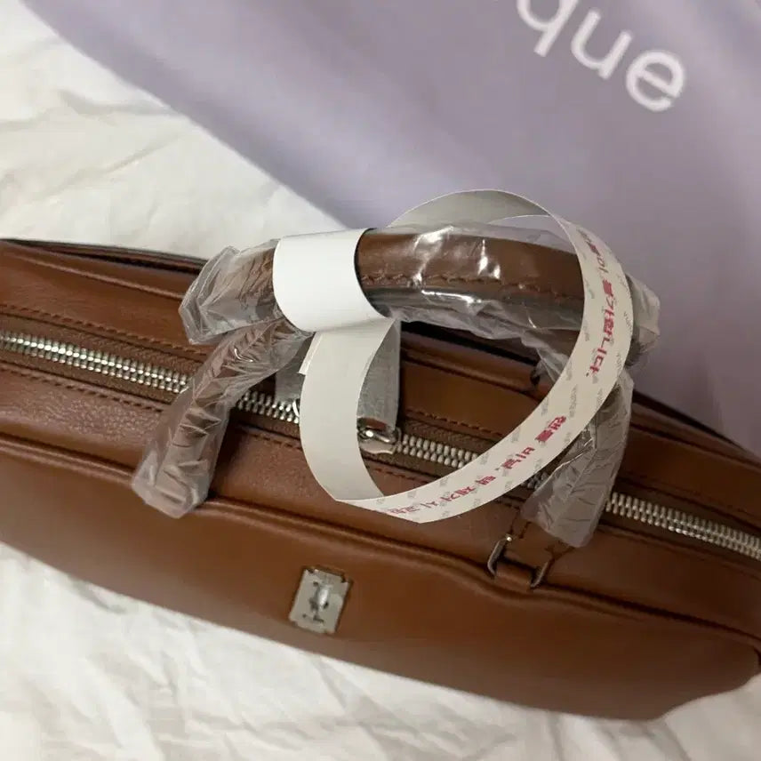 [BUNJANG] Vunque Toque Square Tote S Brown Tote Bag / 분크 Toque Square Tote S (토크 스퀘어 토트 스몰 브라운
