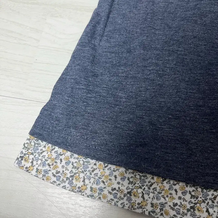 [BUNJANG] Layered Floral Mori Girl Tank Top / 잔꽃 레이어드 모리걸 나시