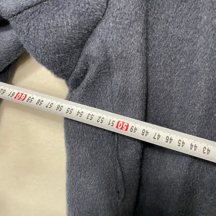 [BUNJANG] IZZAT BABA Navy Angora Coat / 빈티지구 IZZAT BABA 아이잗 네이비 모 앙고라 코트
