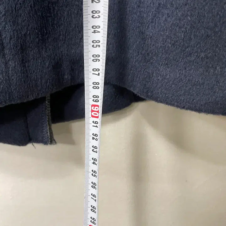[BUNJANG] IZZAT BABA Navy Angora Coat / 빈티지구 IZZAT BABA 아이잗 네이비 모 앙고라 코트