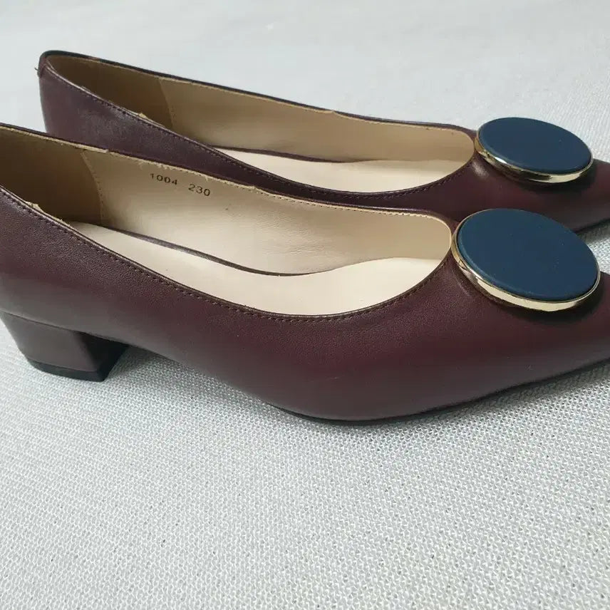[BUNJANG] CAUSEY Burgundy Pumps 230 / CAUSEY 버건디 펌프스 230