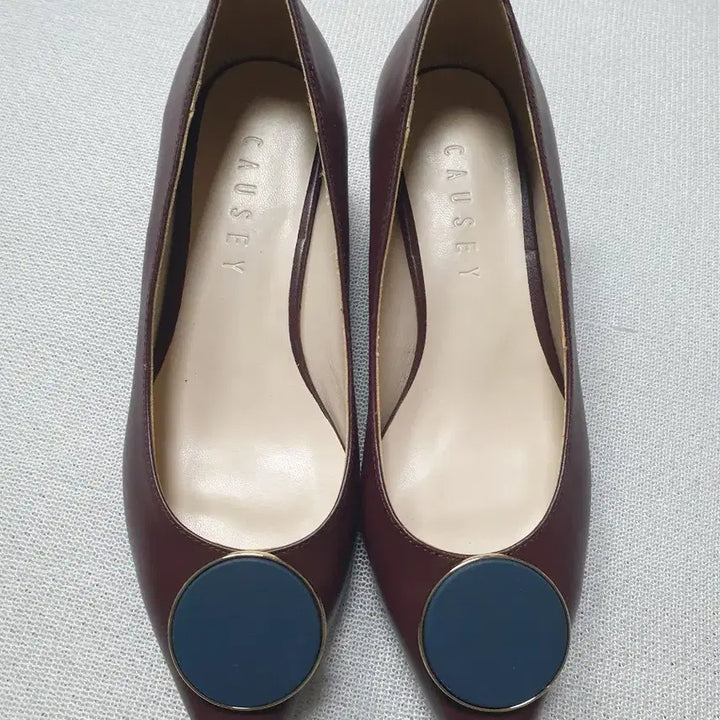 [BUNJANG] CAUSEY Burgundy Pumps 230 / CAUSEY 버건디 펌프스 230