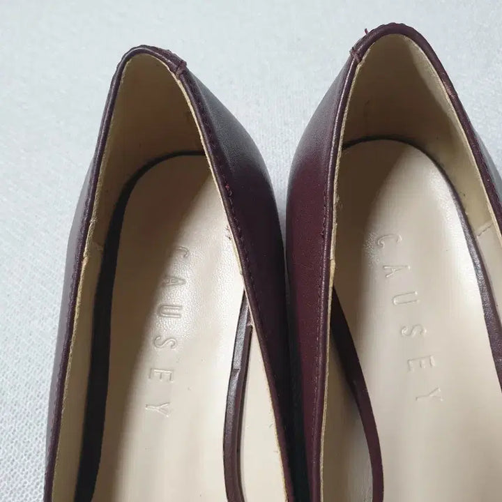 [BUNJANG] CAUSEY Burgundy Pumps 230 / CAUSEY 버건디 펌프스 230