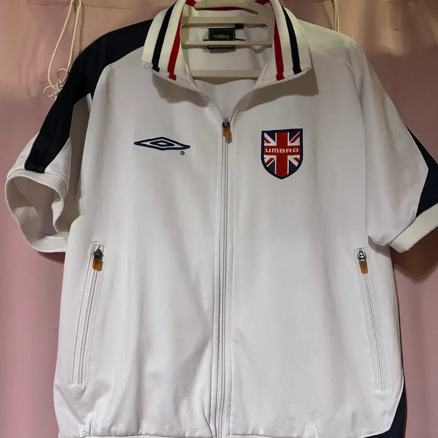 [SOLD OUT] 엄브로 잉글랜드 져지 엄브로 집업 엄브로반팔 화이트 대장