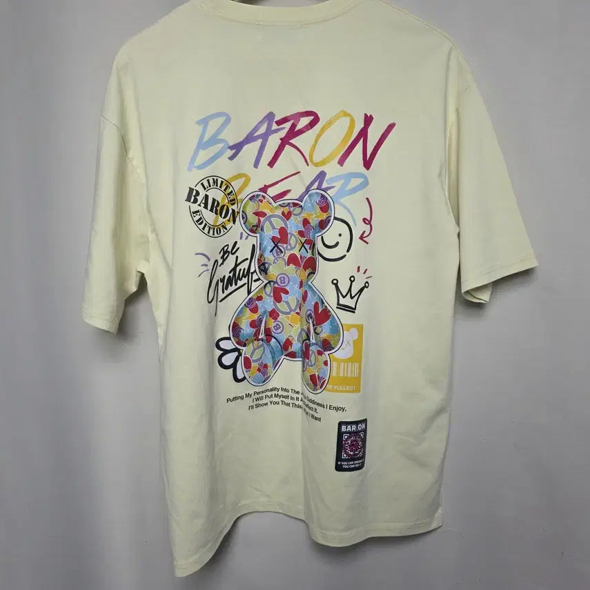 [SOLD OUT] [BARON] 남성 프린팅 반팔티 FREE
