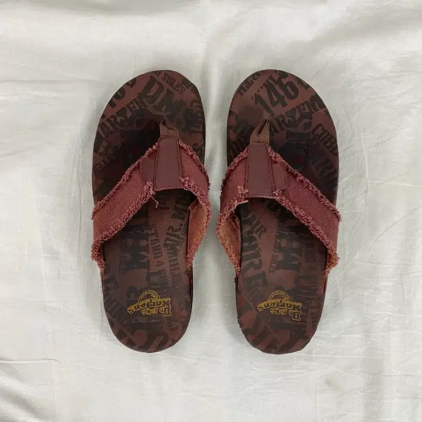 [BUNJANG] Dr. Martens AKUA Leather Flip-Flops (260mm) / 닥터마틴 AKUA 아쿠아 레더 쪼리 슬리퍼 260 <20>