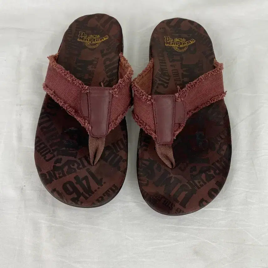 [BUNJANG] Dr. Martens AKUA Leather Flip-Flops (260mm) / 닥터마틴 AKUA 아쿠아 레더 쪼리 슬리퍼 260 <20>