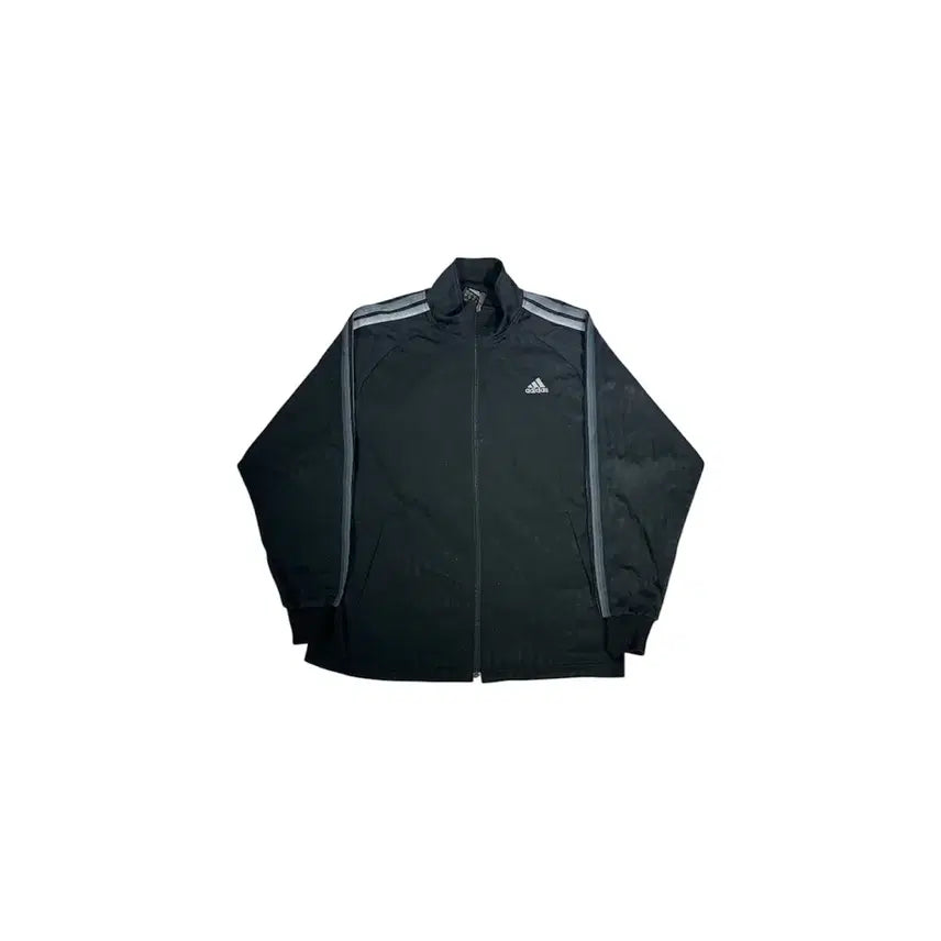 [BUNJANG] Adidas Old School Tricolor Track Top Jersey / 아디다스 블랙 오버핏 올드스쿨 삼선 트랙탑 져지 M