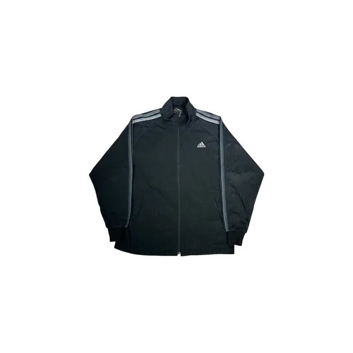 [BUNJANG] Adidas Old School Tricolor Track Top Jersey / 아디다스 블랙 오버핏 올드스쿨 삼선 트랙탑 져지 M