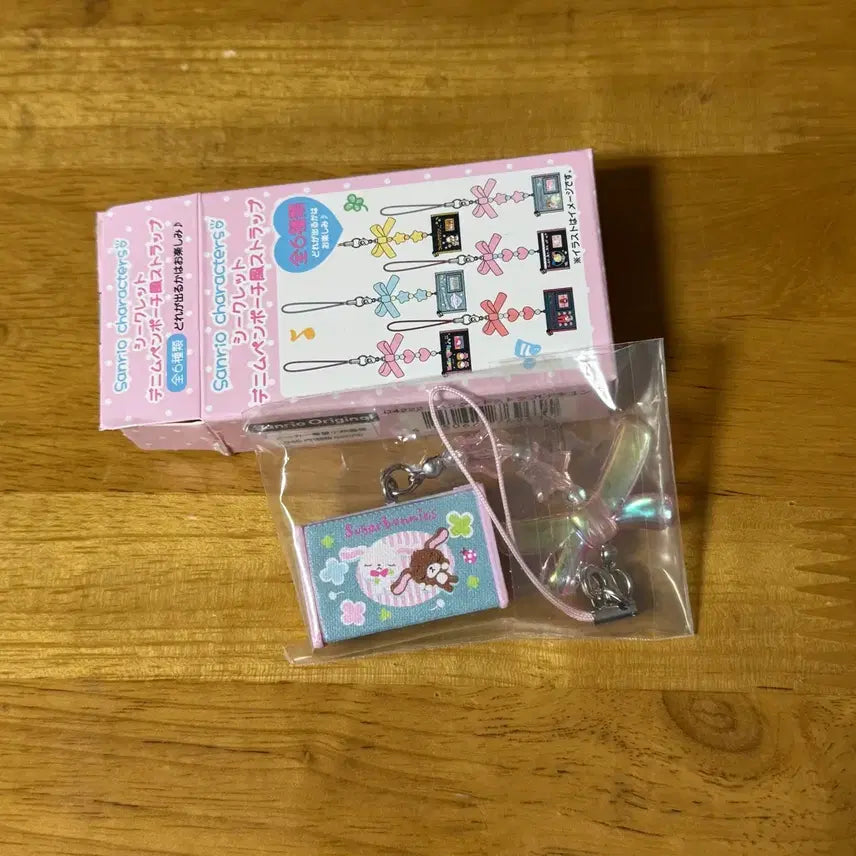 [BUNJANG] Sanrio Sugar Bunnies Denim Strap / 산리오 헤이세이 무네큥 데님 스트랩 슈가바니즈