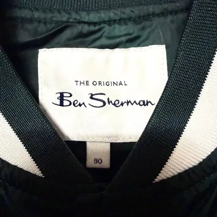 [BUNJANG] Ben Sherman Satin Varsity Jacket / [S,90]벤셔먼 새틴 바시티 자켓 블루종