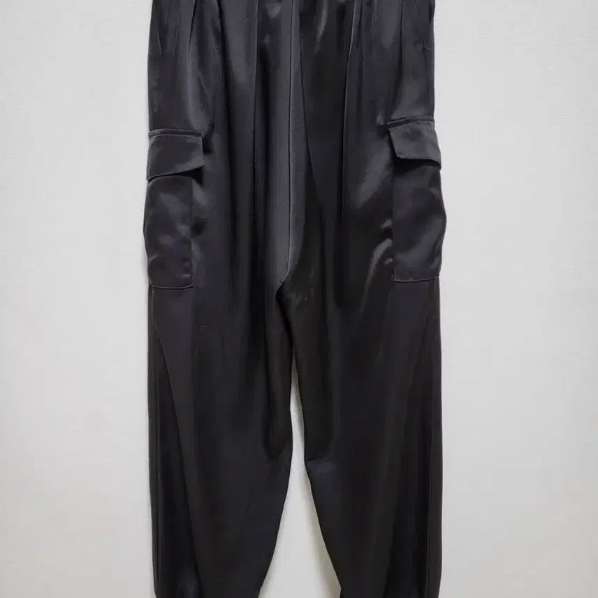 [SOLD OUT] Raffinato Etoile 화이트 핀턱트레이닝팬츠 50사이즈,새틴밴딩