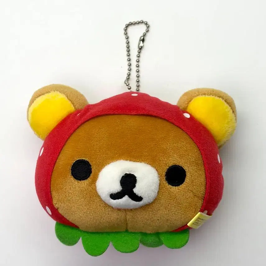 [SOLD OUT] 2010 고전 딸기 리락쿠마 얼굴 마스코트 키링
