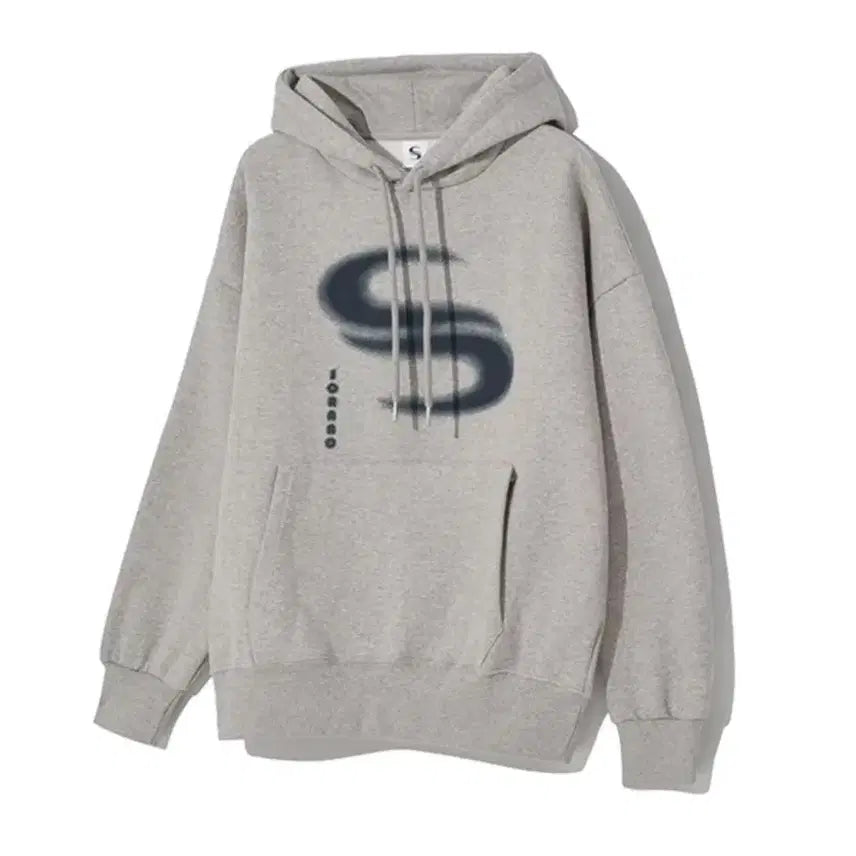 [BUNJANG] Sorano Gray Hoodie / 소라노 회색 후드티