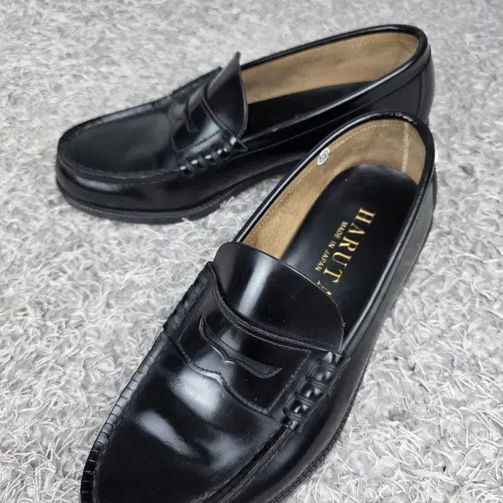 [SOLD OUT] HARUTA 하루타 페니로퍼 블랙 25EEE/ 250상태 좋음