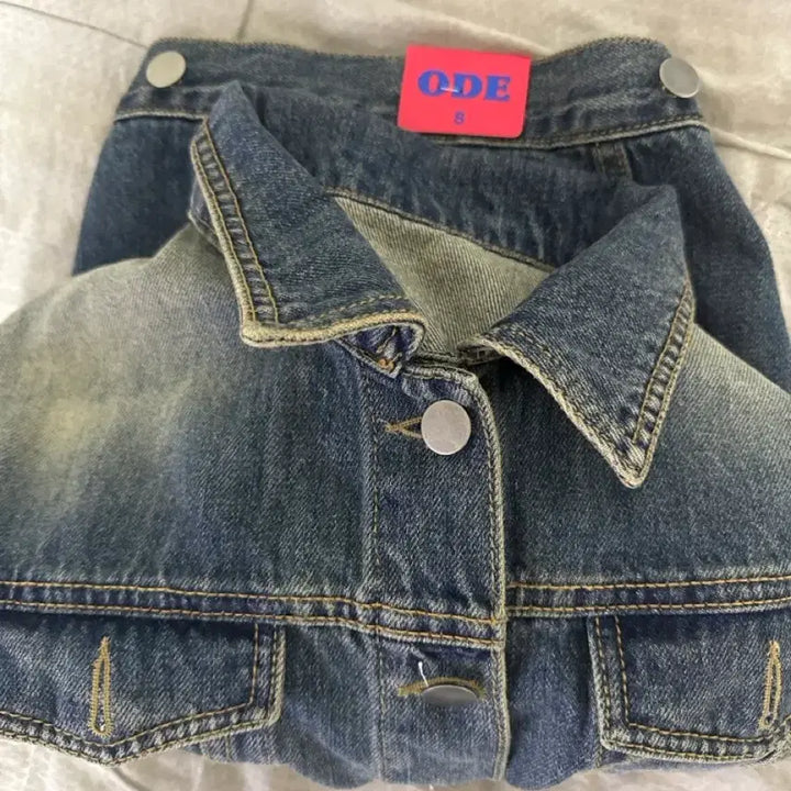 [BUNJANG] Summer Mood London Vintage Denim Jacket (Mid-Blue) - Size S / (배포 텍O 새상품) 썸머무드 런던빈티지 데님자켓 중청 s