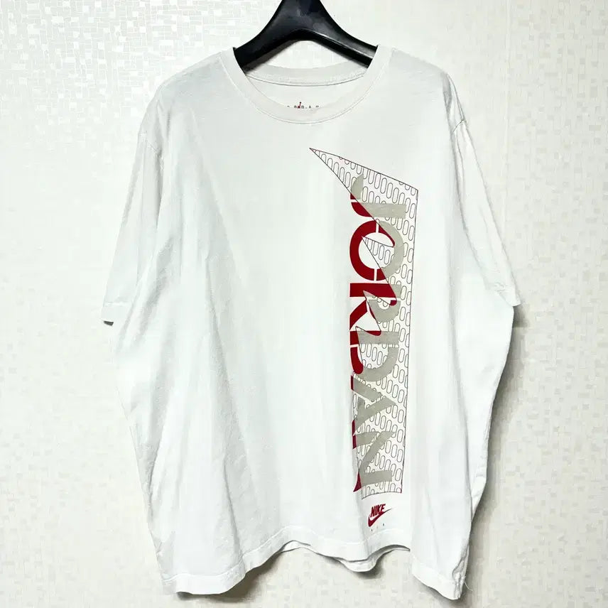 [BUNJANG] Nike Jordan Big Logo T-shirt White / [XL,105]나이키 조던 빅로고 반팔티 화이트