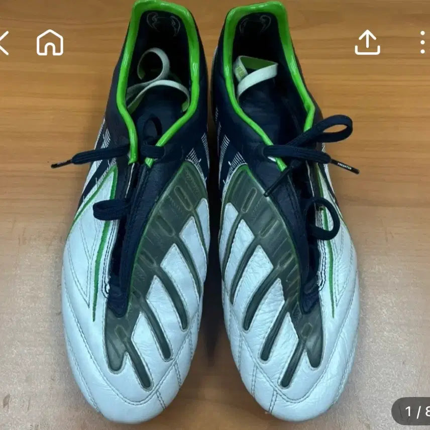 [BUNJANG] Adidas Predator PowerSwerve Soccer Cleats / 아디다스 파워스워브 프레데터 축구화 260