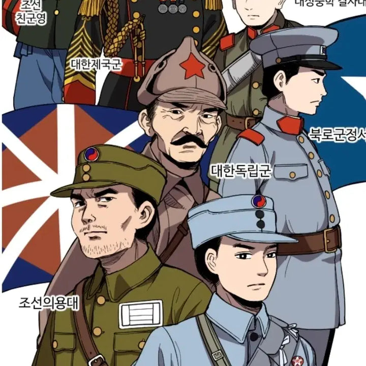 [BUNJANG] Korean Independence Army Military Hat / 일제강점기 WW1 WW2 조선의용대 대한독립군 모자 독립군 군모