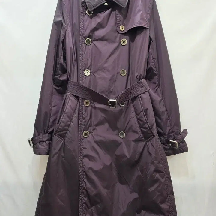 [BUNJANG] Burberry Deep Purple Trench Coat Women / (정품)버버리 딥퍼플 트렌치 코트 여성