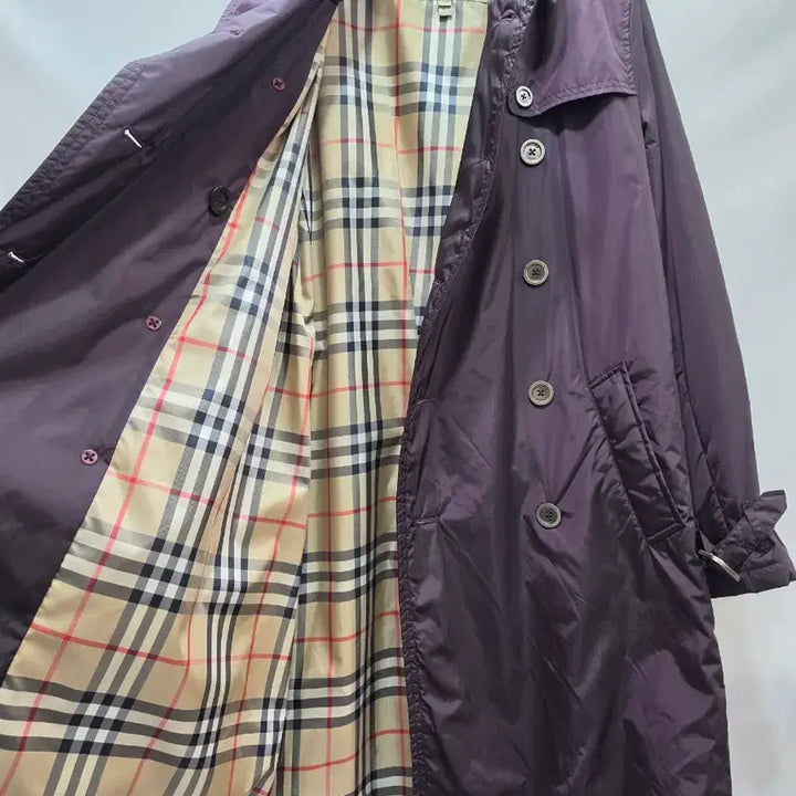 [BUNJANG] Burberry Deep Purple Trench Coat Women / (정품)버버리 딥퍼플 트렌치 코트 여성