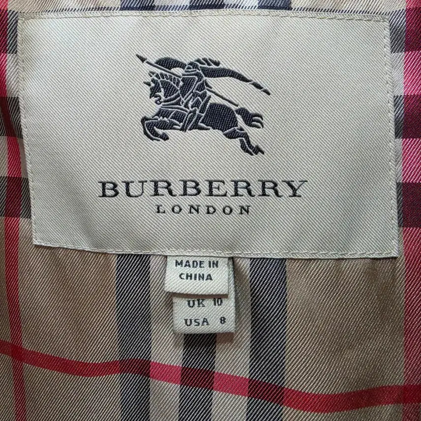 [BUNJANG] Burberry Deep Purple Trench Coat Women / (정품)버버리 딥퍼플 트렌치 코트 여성