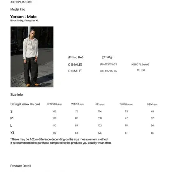 [BUNJANG] Steepc Selvedge Denim Pants / steepc 셀비지 데님팬츠