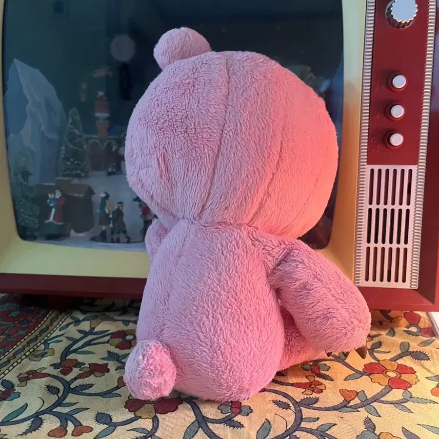 [BUNJANG] Gloomy Bear Valentine Pink Doll / 글루미베어 발렌타인 핑크 인형 빈티지 고전