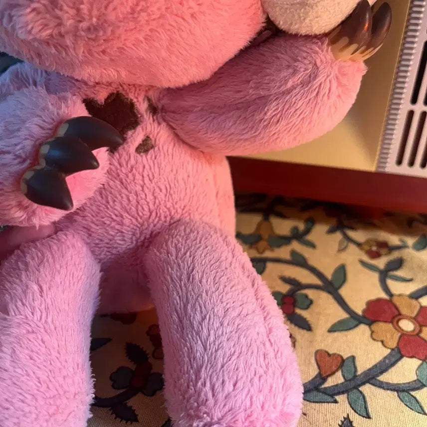 [BUNJANG] Gloomy Bear Valentine Pink Doll / 글루미베어 발렌타인 핑크 인형 빈티지 고전