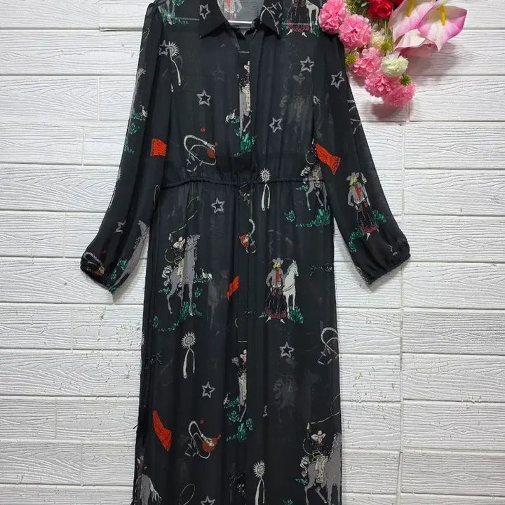 [BUNJANG] Juicy Judy Chiffon Dress / 쥬시 쥬디 쉬폰원피스 85(55ㅡ66)