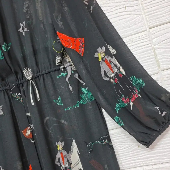 [BUNJANG] Juicy Judy Chiffon Dress / 쥬시 쥬디 쉬폰원피스 85(55ㅡ66)