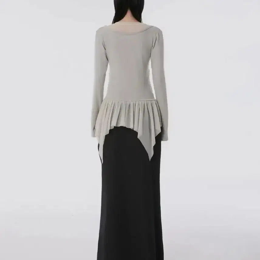 [BUNJANG] Flareup Layered Lace Frill Long Sleeve / [플레어업] Layered Lace Frill Long Sleeve (F