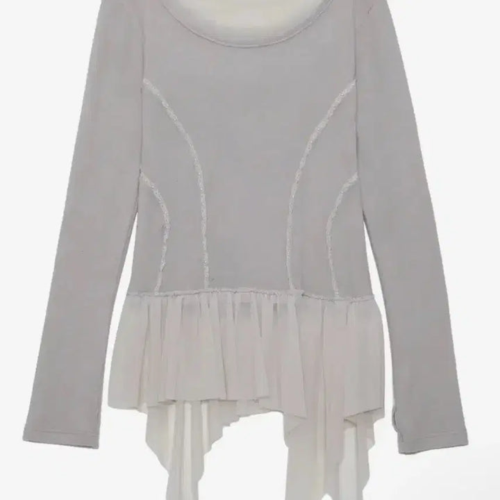 [BUNJANG] Flareup Layered Lace Frill Long Sleeve / [플레어업] Layered Lace Frill Long Sleeve (F