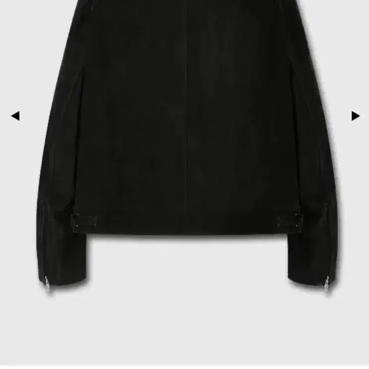 [SOLD OUT] 토니웩 25fw 스웨이드 레이서 자켓 블랙 m