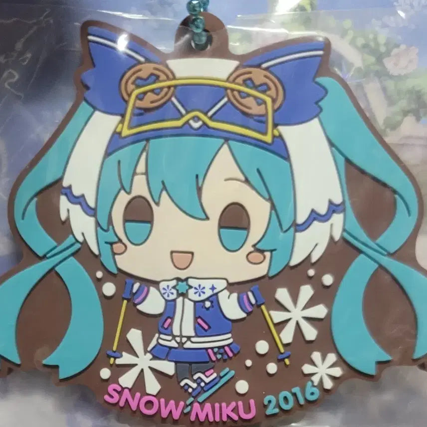 [BUNJANG] Snow Miku 2016 Rubber Strap / 스노우미쿠 쿠지 R상 러버스트랩